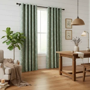 Farmhouse Floral Curtain
