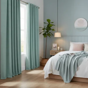 Cotton Geometric Curtain