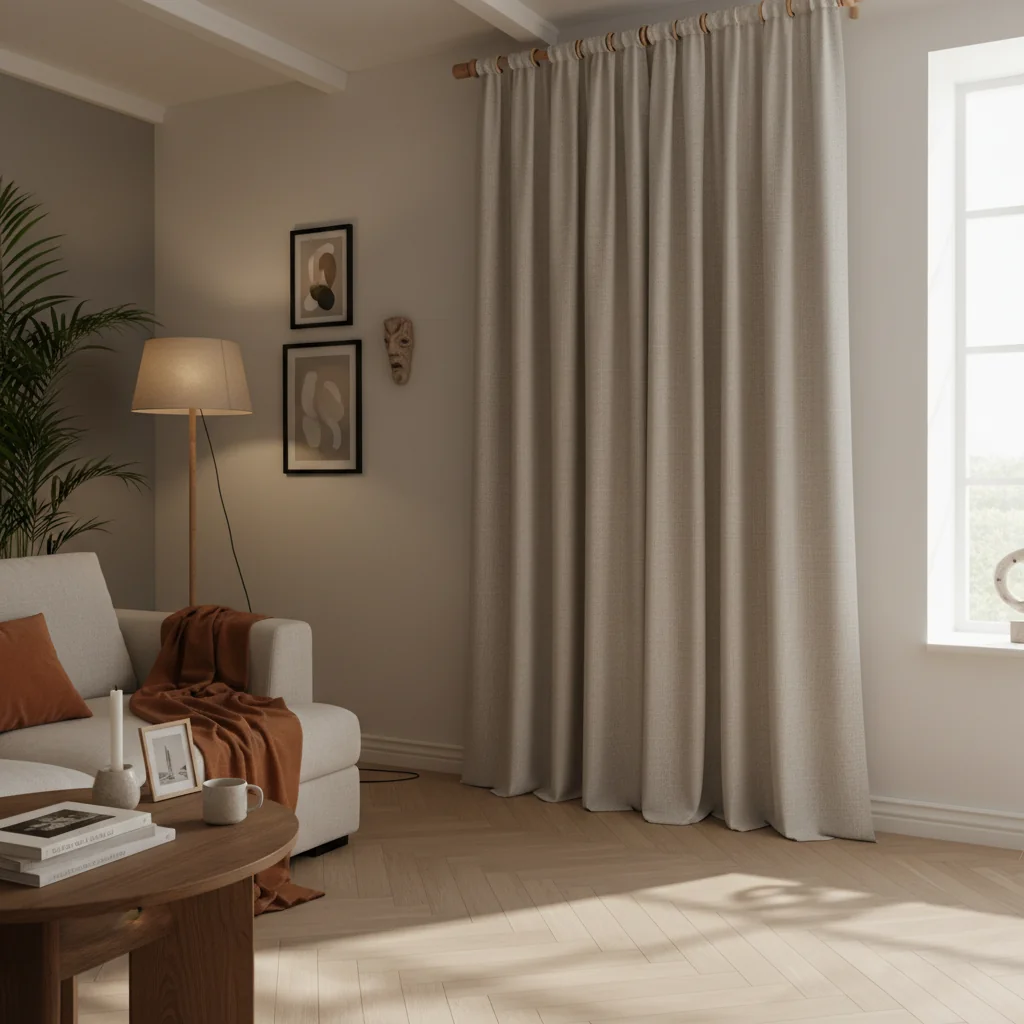 Linen Pleat Curtain