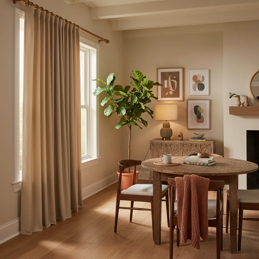 Twill Stripe Curtain