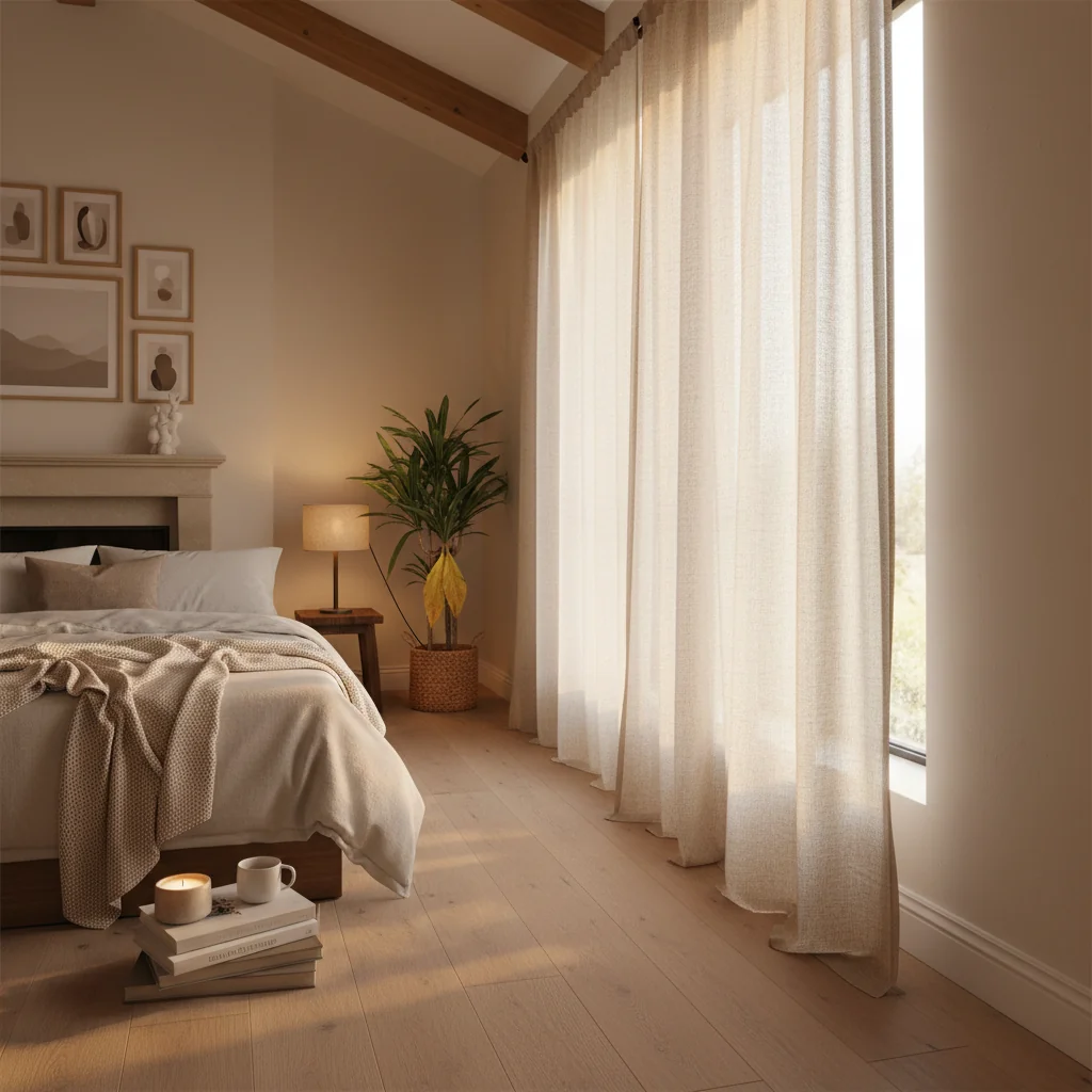 Crinkled Linen Panel