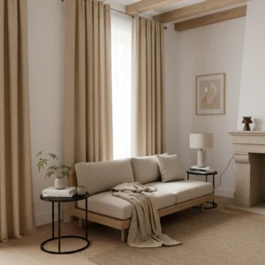 Textured Herringbone Drape