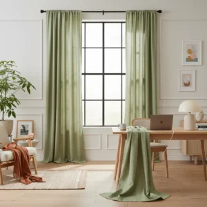 Japandi Linen Panel