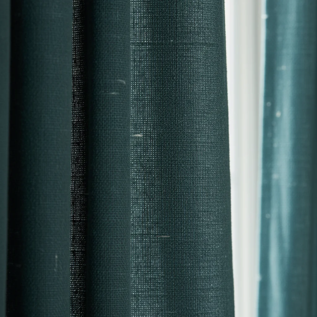 Midnight Linen Drape - Image 2