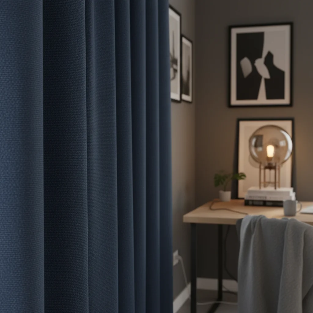 Color block Polyester Curtain - Image 2