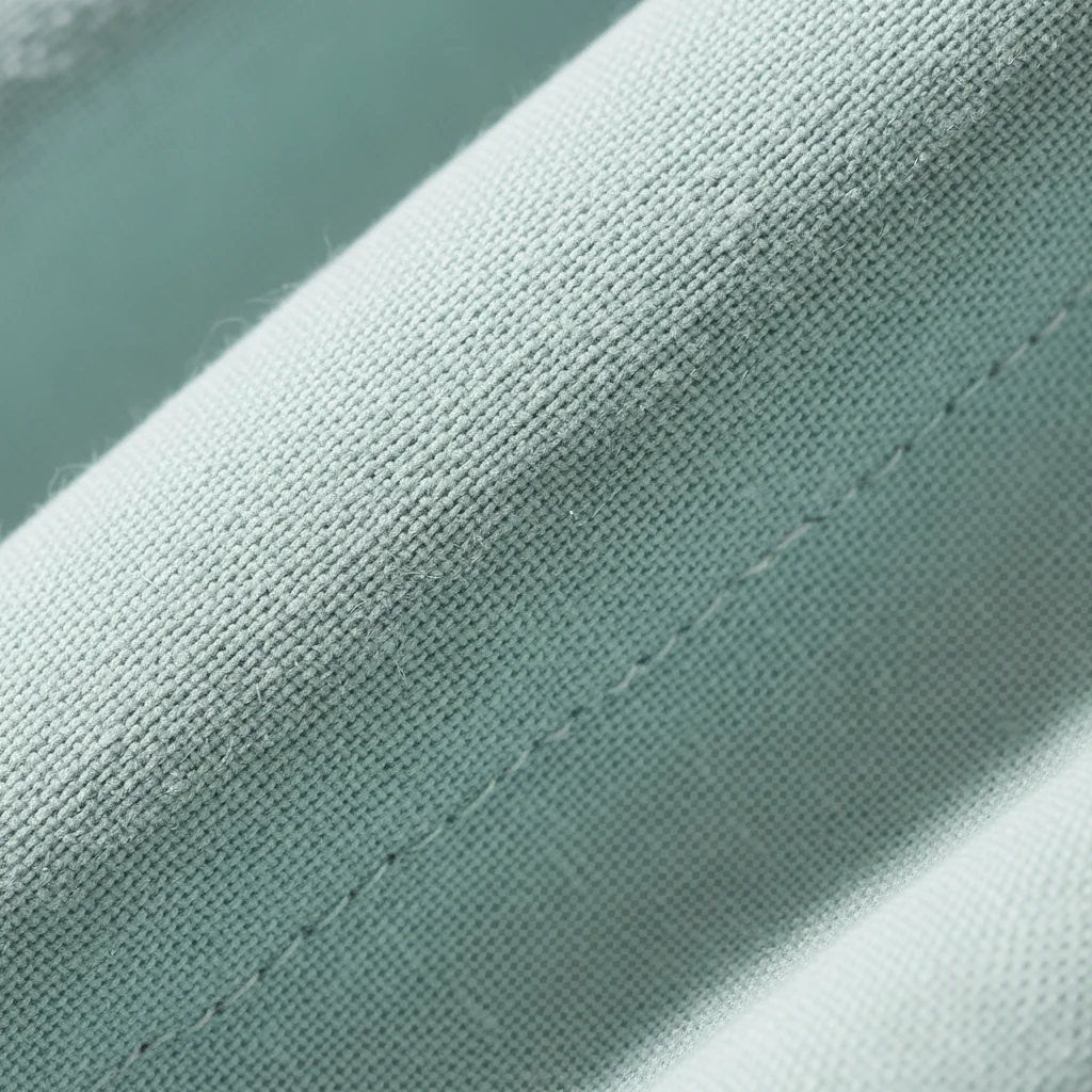 Cotton Geometric Curtain - Image 2