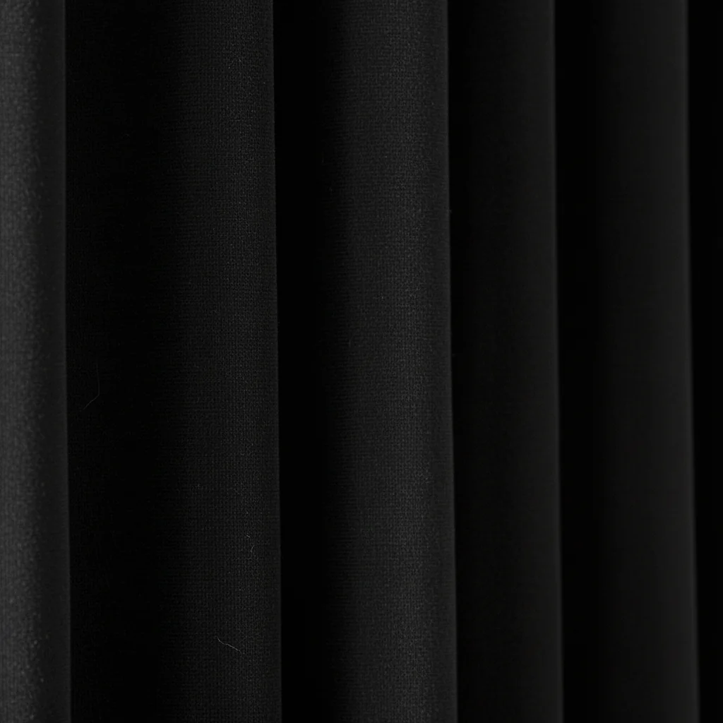Obsidian Velvet Curtain - Image 2