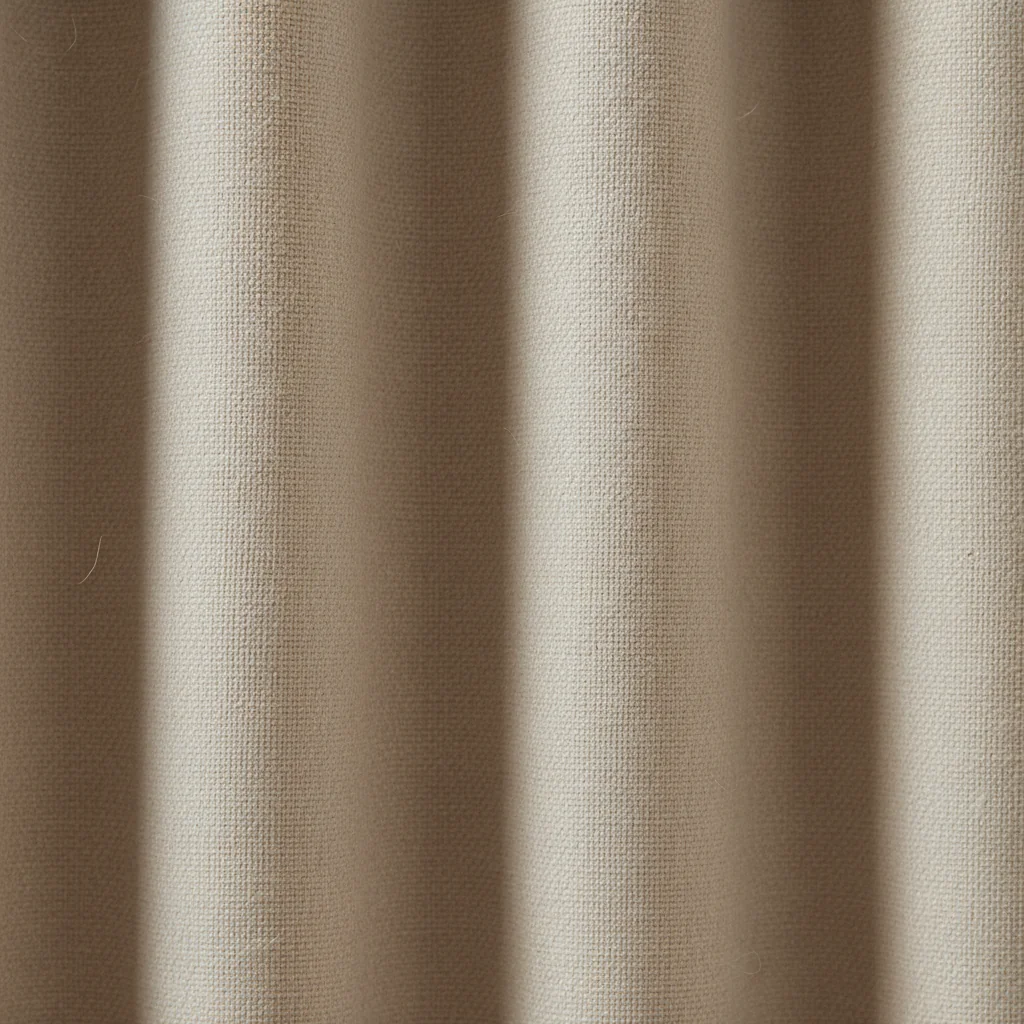 Textured Cotton Curtain - Image 2