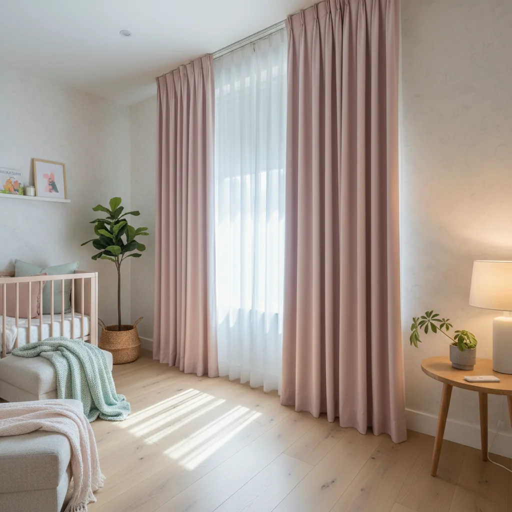 Whimsical Ombré Curtain - Image 2