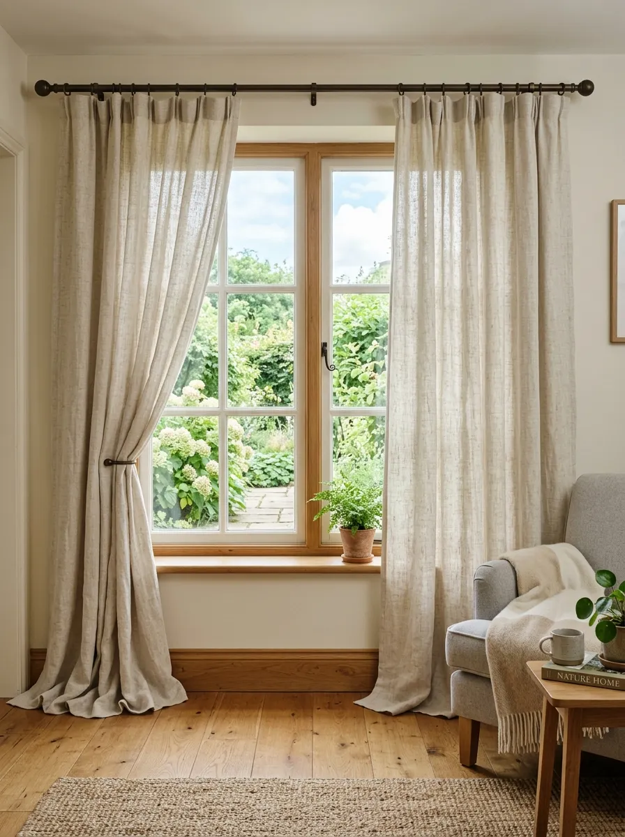 Linen Curtains Dubai
