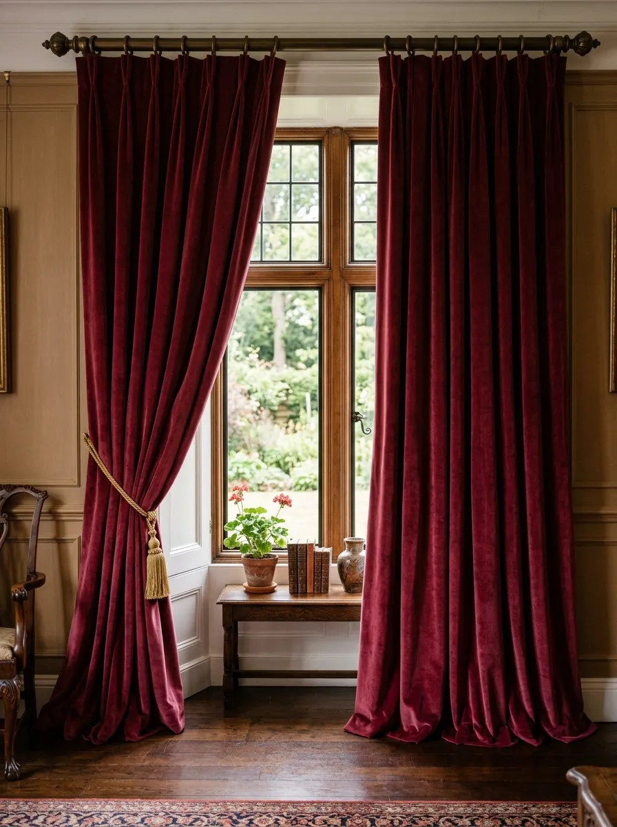 Velvet Curtains Dubai